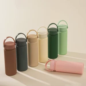 New Design 500ml Water Sport Bottle Double Wall Insulated Vacuum Flask Stainless Steel Water Bottle Tumbler Gift Gym Metal