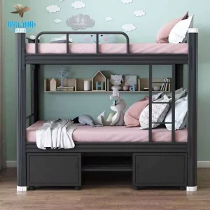 New Design Metal Home Furniture for Bedroom Super Single Double Bunk Bed Triple Bunk Bed Dormitories School Bunk Bed