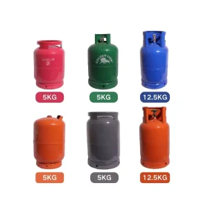 New LPG Gas Cylinder 12.5kg Propane Gas Cylinders for Cooking Forklift BBQ for Nigeria Market LPG Cylinder