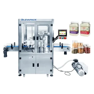 Newest Automatic Food Plastic Cans Vacuum Nitrogen Sealing Machine High Quality Nitrogen Gas Flushing Tin Can Vacuum
