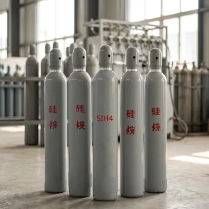 Newradar Silane SiH4 Industrial Gas 6N High Purity Steel Cylinder with Low Pressure Option