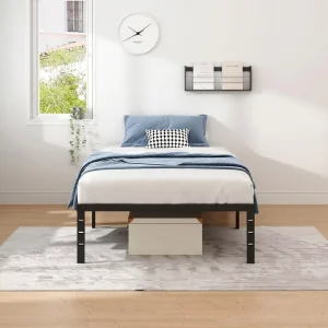 Noise Reduction Metal Bed Frame Single Iron Bed For Home Use