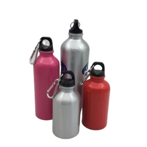 ODM ODM Supplier Factory RUIPACK Custom Colorful Reusable 20 Oz Metal Aluminum Sports Drink Water Bottle 500ml 750ml with Carabiner Cover