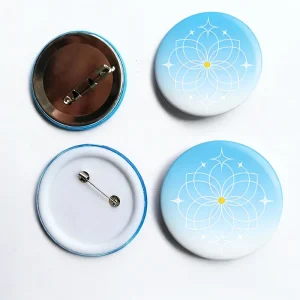 OEM 25 120mm Tinplate Badge Custom Design 25mm 32mm 38mm 44mm 58mm 75mm for School Sports Club Souvenir Gifts Promotional Event