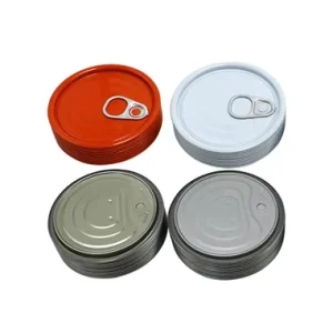 OEM BPA-Free #307 83mm Tinplate Easy-Open End Food-Grade Custom-Color Can Lid for Wine Bottles and Cans