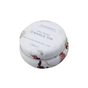 OEM Bespoke Custom Printing Round Candle Tin Box Metal Tin Can Canister