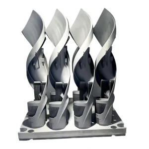 OEM Custom Industrial Metal 3D Printing Service with SLS SLM Technology Titanium Materials ISO 9001 Certified Low MOQ 1 Pcs