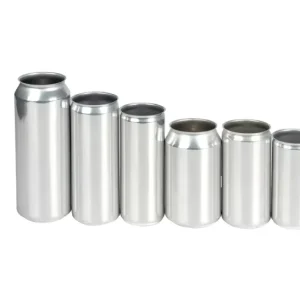 OEM Custom Metal Printed Aluminum Can 8.4oz 12oz 16oz Capacity for Tea Beer Beverage Soda Juice 500ml Capacity