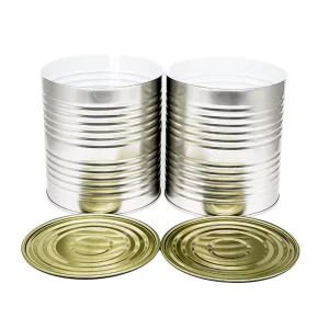 OEM Customized Logo Food Grade Good Quality Tinplate Metal Cans Tin Cans for Food Packaging