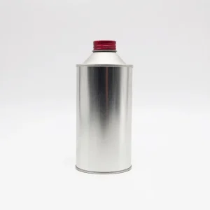 OEM Factory 250ml 500ml 1000ml Brake Fluid Tinplate Empty Can Cone Top Metal Can