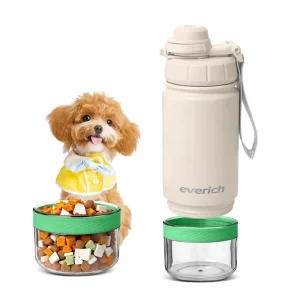 OEM ODM 10oz 14oz 18oz 2 in 1 Stainless Steel Bpa Free Kids Water Bottle for School with Container