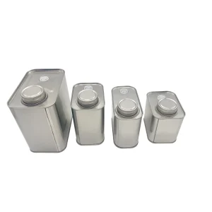 OEM Printed Luxury Food Grade Coffee Bean Gift Tin Box Packaging Airtight Degassing Seal Tinplate Canister Stickers A02 Model