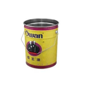 OEM Round Metal Tin Can 1L 20L for Engine Oil Candles Paint & Chemical Packaging
