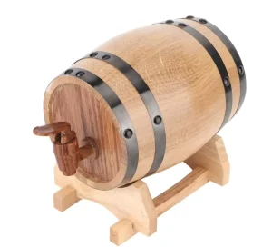 Oak or Pine Wood Barrel Keg for Beer or Red Wine