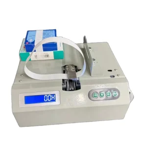 Office Used Automatic Banding Machine 20mm Heat Sealing Paper Tape Strapping Machine