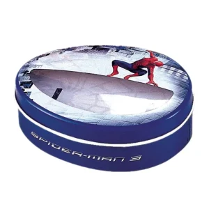 Olive-Shape Metal Tin Box for Electronics