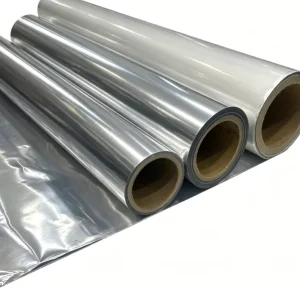 PE-Coated Laminated Aluminum Foil Woven Fabric, Vapor Barrier, Reflective Fireproof Heat Insulation for Building Roofs