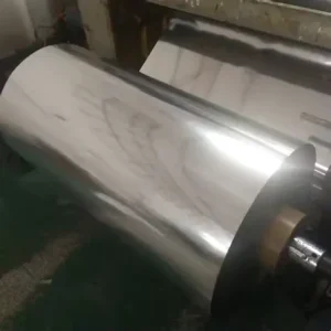PET Aluminum Mylar Foil Aluminum-Coated Metallized Packaging Film Roll