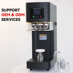 PET Bottle and Aluminum Can Sealing Machine for Soda, Beer, and Juice