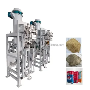 PLC Semi-Automatic 50 kg Valve Bag Filler for Chemical and Limestone Powder