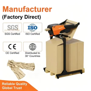 Packaging Machinery Manufacturer Automatic Paper Void Filling Machine with Adjustable Paper Cushion for Shipping Protection