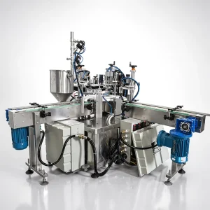 Perfume Filling, Capping, and Labeling Machine for Different Bottles