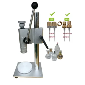 Perfume Vial Sealer Capping Crimping Tool and Bottle Press Machine