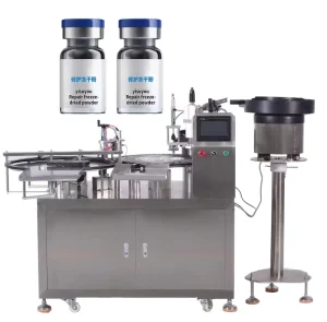 Peristaltic Pump Automatic Vial Bottle Filling Stoppering and Capping Machine Filling Machine
