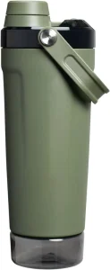 Personalized Vacuum 304 Stainless Steel Metal Shaker Bottle Insulated Protein Shaker