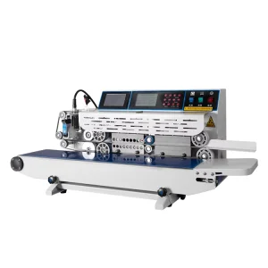 Plastic Bag Continuous Band Sealer with Inkjet Printer