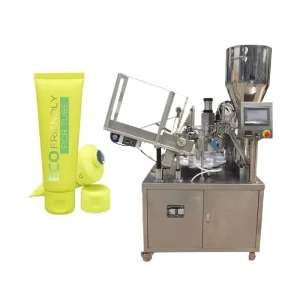 Plastic Tube Filling and Sealing Machine Automatic Ultrasonic Aluminium Ointment Plastic Tube Filler Sealer for Cosmetic Shampoo