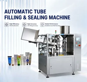 Plastic Tube Filling and Sealing Machine for Facial Cleanser Cosmetic Cream