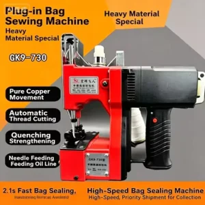 Plug-In Handheld Gun-Type High-Speed Automatic Bag-Sealing Machine for Courier and Fertilizer Bags
