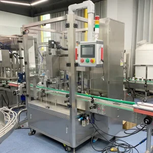 Pneumatic Automatic Single-Head Tracking Bottle Capping Machine for Cosmetic, Food, and Beverage Bottles