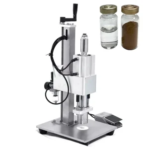 Pneumatic Bottle Capper Semi-Automatic Twist-Off Capping Machine