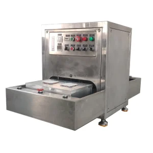 Pneumatic Semi Automatic Double Station Stainless Automatic Paper Blister Sealing Machine