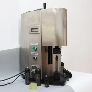 Pneumatic Semi-Automatic Universal Bottle Capping Machine for 10ml-120ml Bottles
