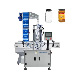 Pneumatic Stainless Steel Automatic Capping Machine for Food and Beverage Plastic and Glass Bottles