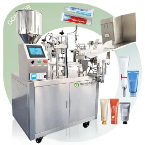 Pneumatic Ultrasonic Small Aluminium Tube Filling and Sealing Machine