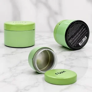 Pocket Travel Tin Box Metal Tinplate Can Mini Dry Herb Hemp Smell-Proof Storage Container Factory OEM Custom