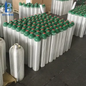 Popular Portable Small Medical Gas 4.6L 680 Oxygen Aluminum Alloy Cylinder