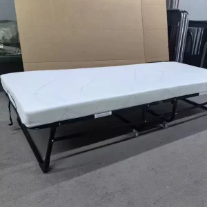 Popular Style Customized Metal Folding Bed Light Weight Double Folding Bed Metal Beds for School