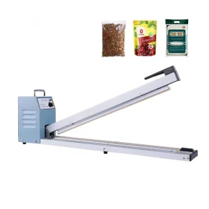 Portable Electric Semi automatic Heat Sealing Machine for Food Beverage Foil Packaging