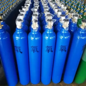 Portable Medical Oxygen Gas Cylinder High Pressure 8L 10L 40L 2M3