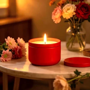 Portable Mini Iron Can for Tea Aromatherapy Coffee Multiple Colors Tinplate Wood Plastic Paper for Packaging Goji Berries