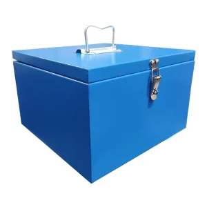 Portable Single Layer Stainless Steel Storage Box Modern Design Household Maintenance Toolbox Thickened PET Plastic 20 35L