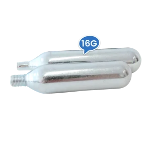 Portable Steel CO2 Cartridges 12g-38g Threaded for Bicycle Pump Tire Inflator