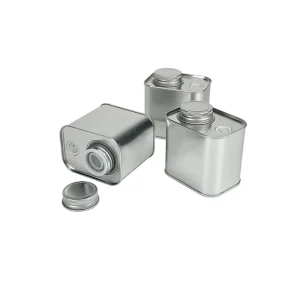 Portable Wooden Tinplate Coffee Bean Powder Can with Exhaust Valve for Food Storage
