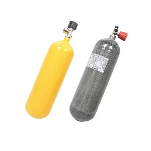 Positive-Pressure Self-Contained Breathing Apparatus Carbon Fiber Cylinder Tank 3L 6.8L 9L
