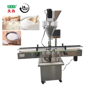Powder Filling Production Line Automatic Bottle Pepper Filling Capping Labeling Machine One Line
